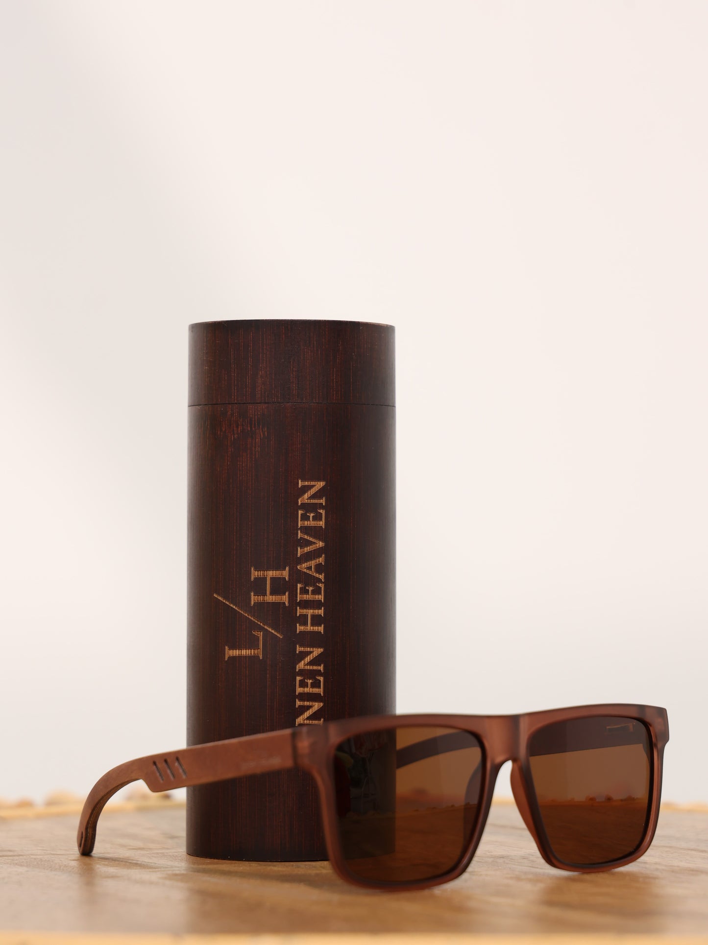 Bamboo Wood Sunglasses in green