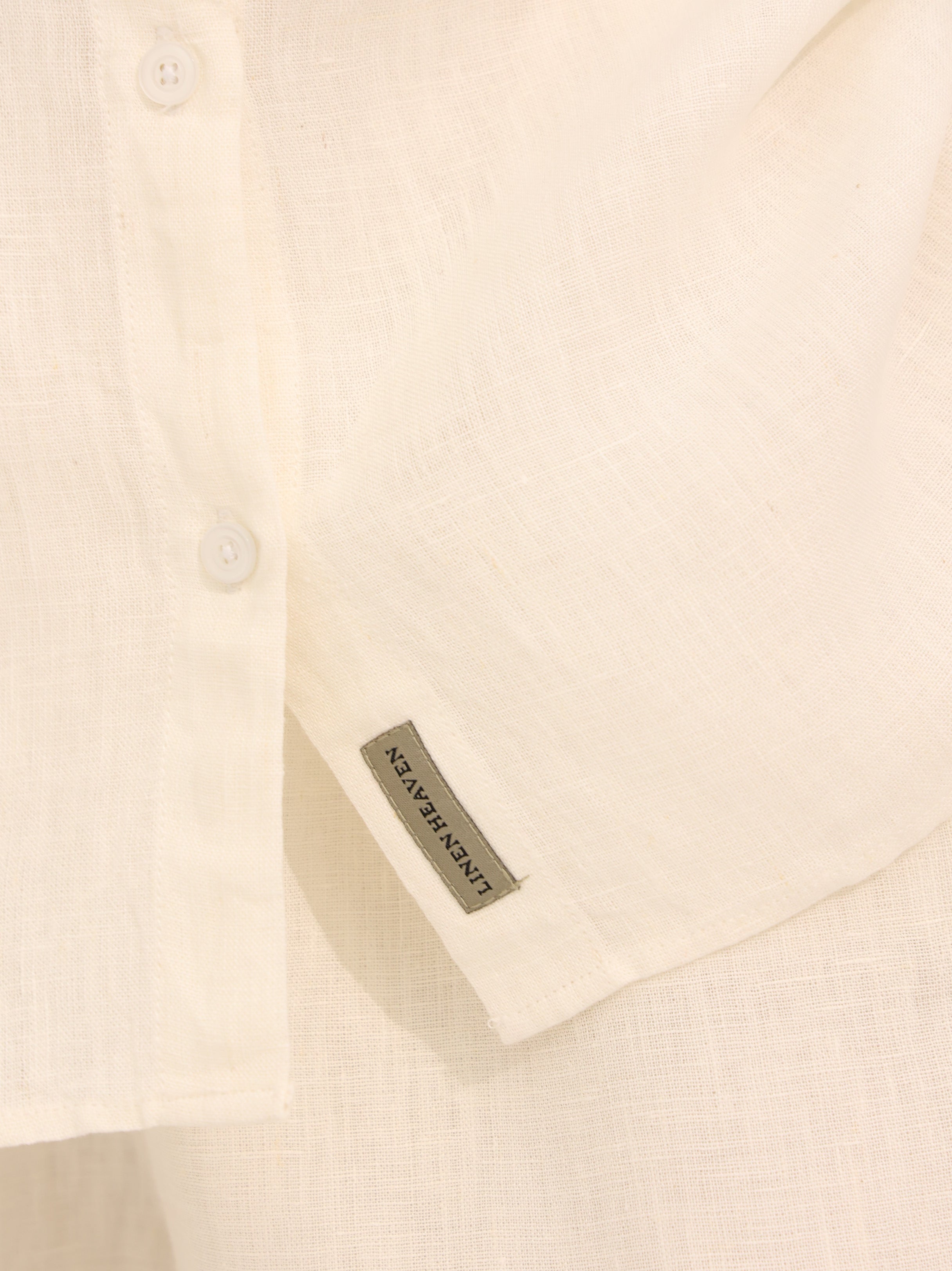 100% pure linen, long sleeve shirt in lime green